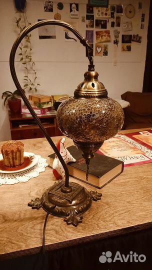 Лампа настольная винтаж