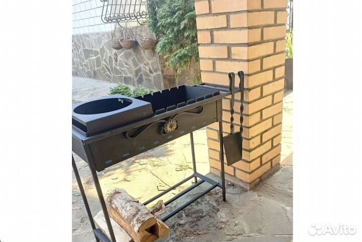 Мангал хит подари близким / с печью для казана
