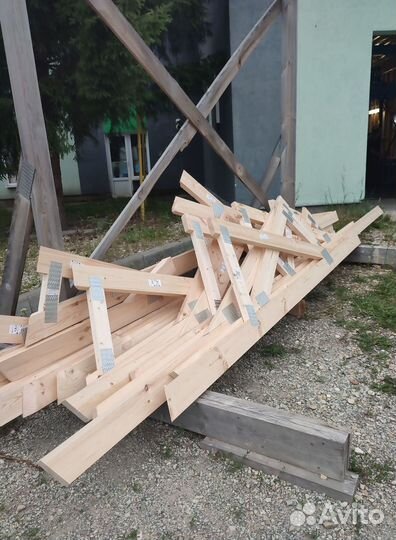 Вальмовые стропильные фермы на мзп