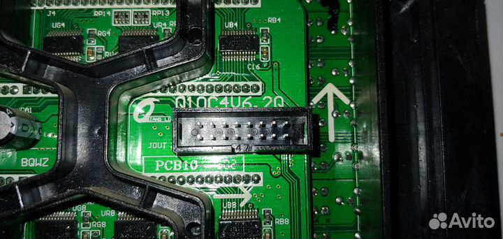 Модуль для бегущей строки RGB PCB10 P10