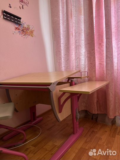 Растущая парта и стул дэми