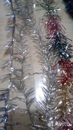 Новогодняя мишура СССР