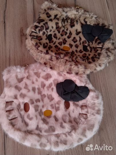 Меховая сумка Hallo Kitti