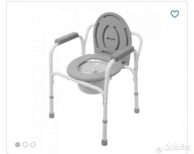 Кресло туалет для инвалидов и пожилых людей