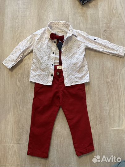 Рубашка и брюки на мальчика 1-2 года
