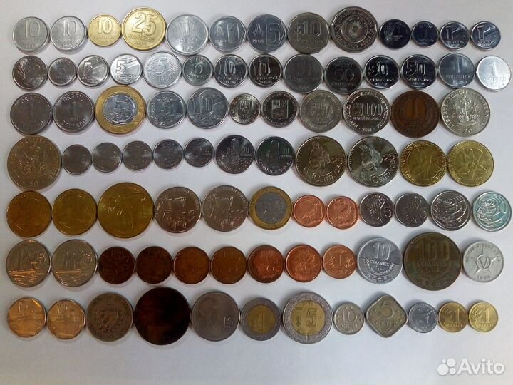 Монеты стран Америки
