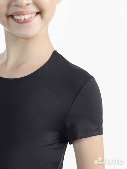 Футболка solo RG650-124 с коротким рукавом черная