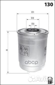 Фильтр топливный Citroen C3, C4, C4 II 10- Berl