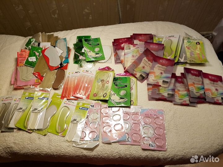 Полустельки, вкладыши, подушечки д/обуви