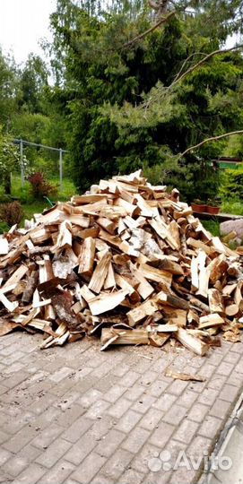 Дрова колотые