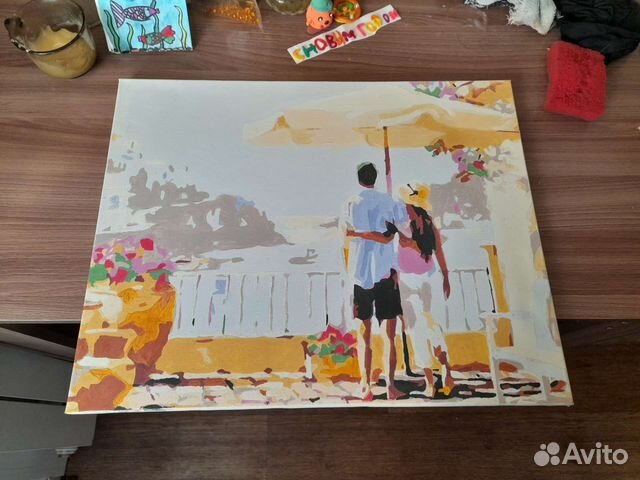 Готовая картина по номерам