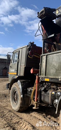 КамАЗ 4310 с КМУ, 1985