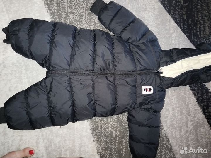 Пуховик детский демисезонный