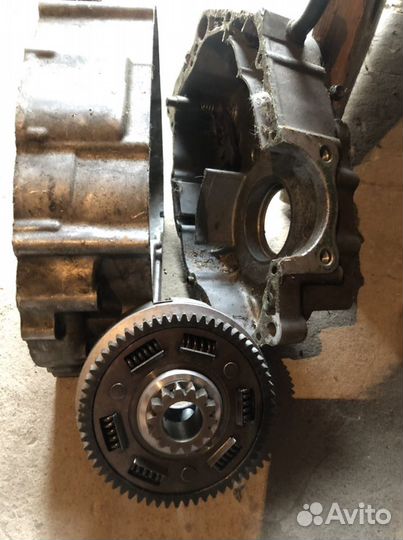 Блок двигателя Хонда XR250 и карзина