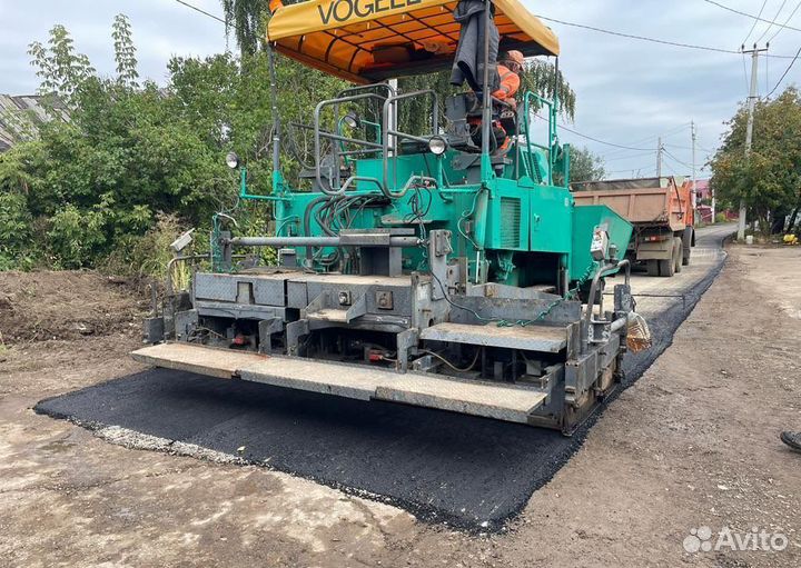 Аренда асфальтоукладчика Услуги асфальтоукладчика