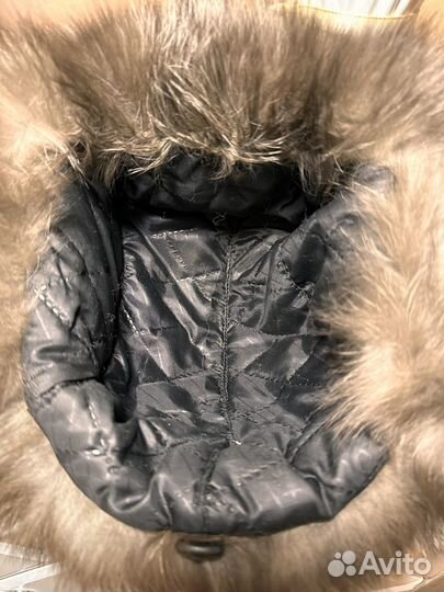 Шапка с чернобуркой