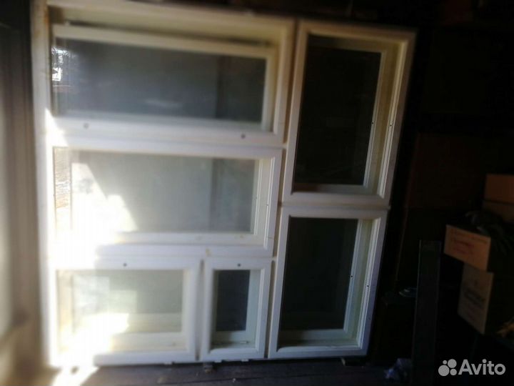 Деревянные окна стеклопакеты бу
