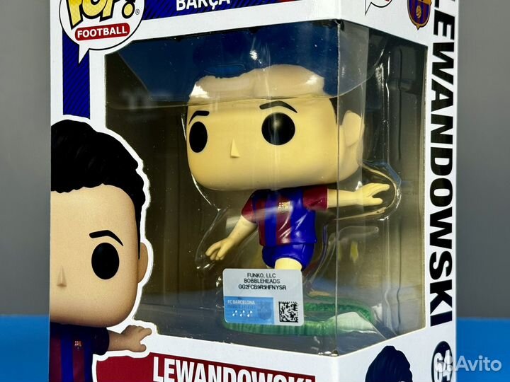 Funko Pop Football 64 Robert Lewandowski FC Barca