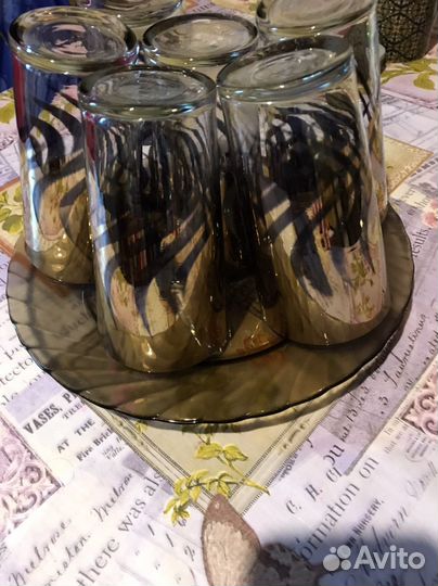 Стаканы легкие стекло (новые, Чехия)