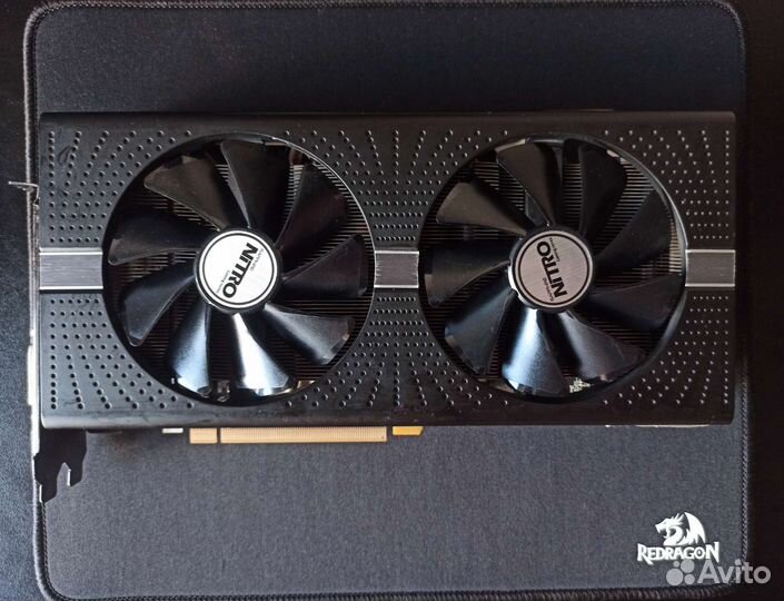 Видеокарта Sapphire AMD RX 580 nitro+ OC 8gb