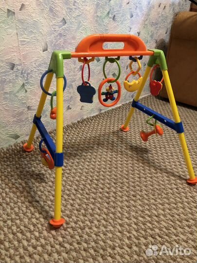 Дуга, мобиль, подвесные игрушки с 7 погремушками