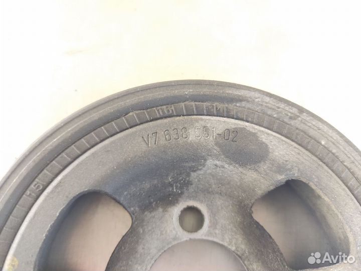 Шкив коленвала Peugeot 408 2012-2021