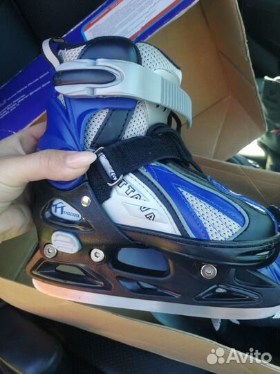 Коньки раздвижные детские 29-32р