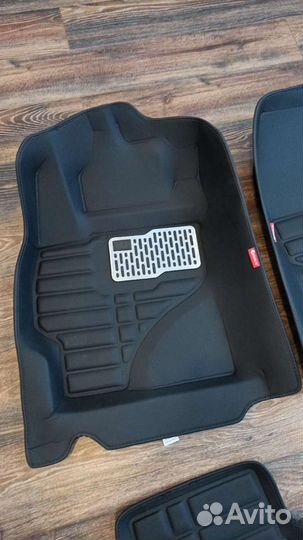 Коврики кожаные 3d