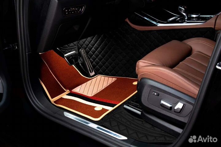 3D Коврики Mercedes GL из Экокожи