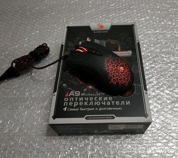 Игровая мышка A4Tech Bloody A9 A90 оптика