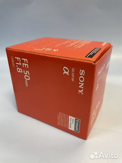 Sony FE 50mm f/1.8 (SEL-50F18F) новый