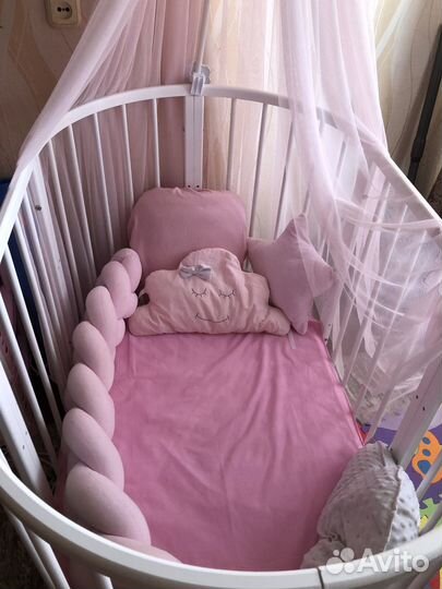 Детская кроватка трансформер бу