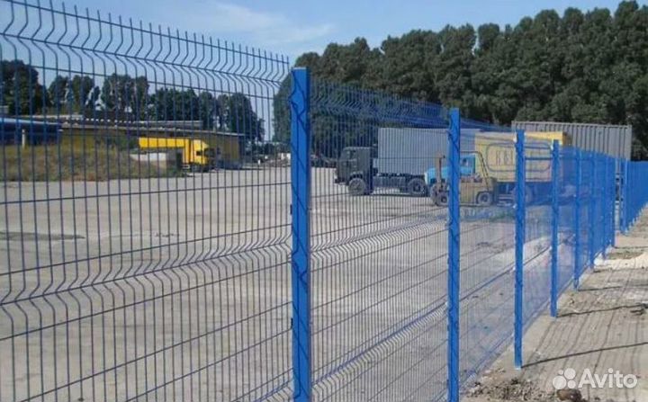 Забор из 3D сетки 40 метров