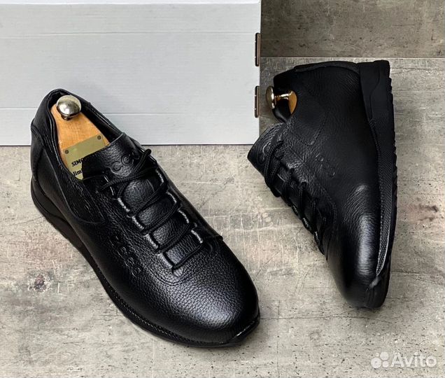 Зимние мужские кроссовки ecco (39-44)