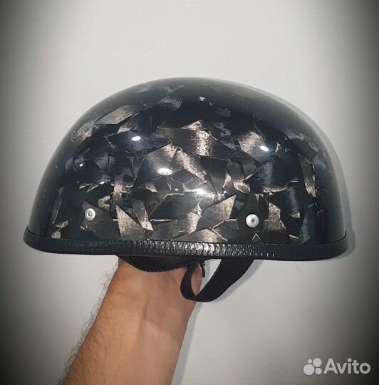 Мото шлем карбоновый carbon brain cap
