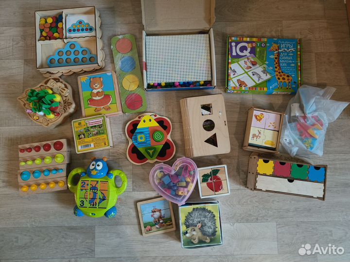 Большой пакет развивающих игр