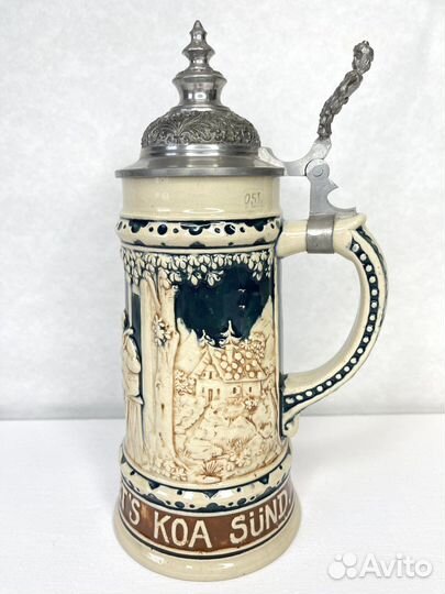 Антикварная кружка Steinzeug-Industrie Coblenz