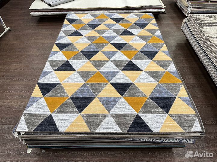 Палас 2х3 современный, Треугольники