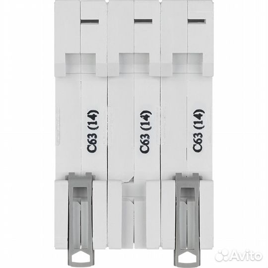 Legrand RX3 Автоматический выключатель 3P 63А (C) 4,5kA