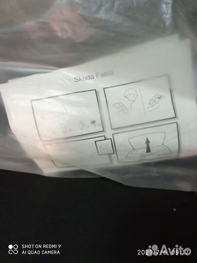 Дефлектор капота Skoda Fabia Mk2, Roomster