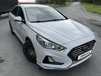 Hyundai Sonata 2.0 AT, 2018, 98 000 км, с пробегом, цена 1 850 000 руб.