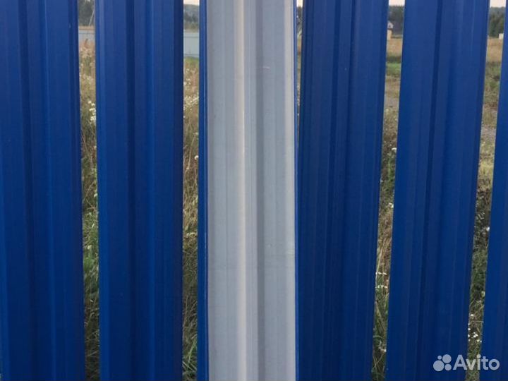 Заборы с покраской в любой цвет