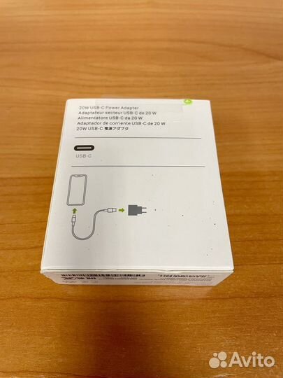 Адаптер питания apple type-c 20w зарядка