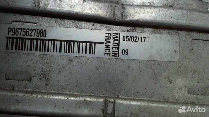 Радиатор интеркулера Citroen C4 Picasso, 2017