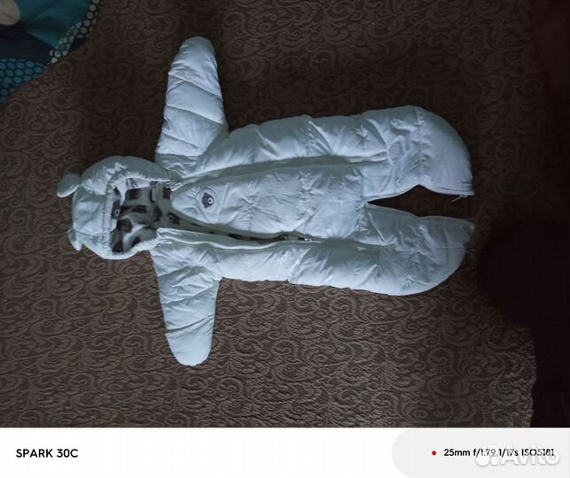 Комбинезон теплый на флисе