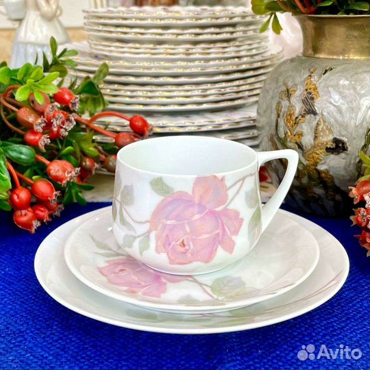 Антиквариат Трио Rosenthal Selb-Bavaria нач. 20в