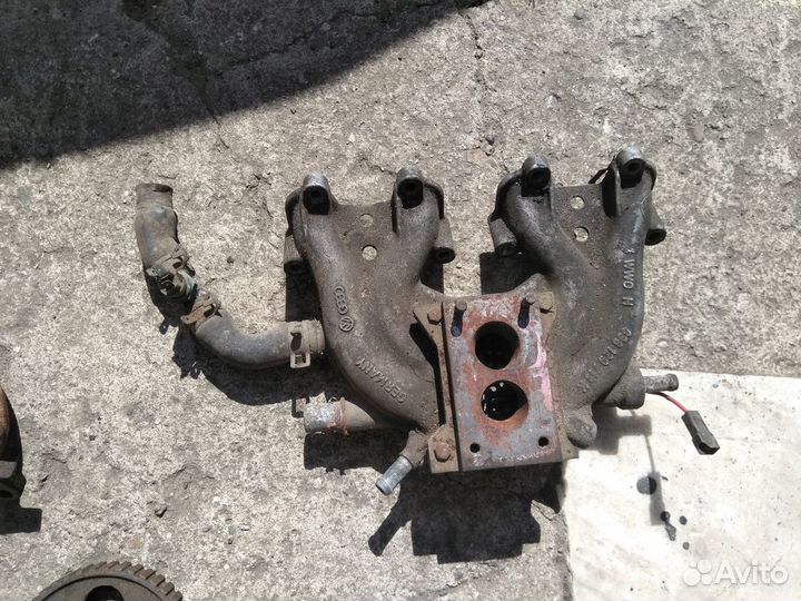 Коллектор выпуск VW Golf 2