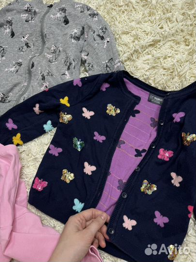 Детские вещи пакетом на девочку 3-4 года 98-104