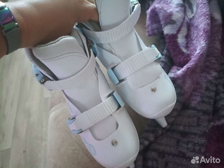 Коньки детские раздвижные