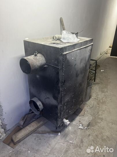 Печь с водяным контуром бу